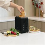 WIllow 2 Slice Toaster- Black