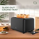 WIllow 2 Slice Toaster- Black