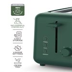 Willow 2 Slice Toaster - Green