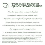 Willow 2 Slice Toaster - Green