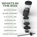 Willow Countertop Warrior Blender - Black